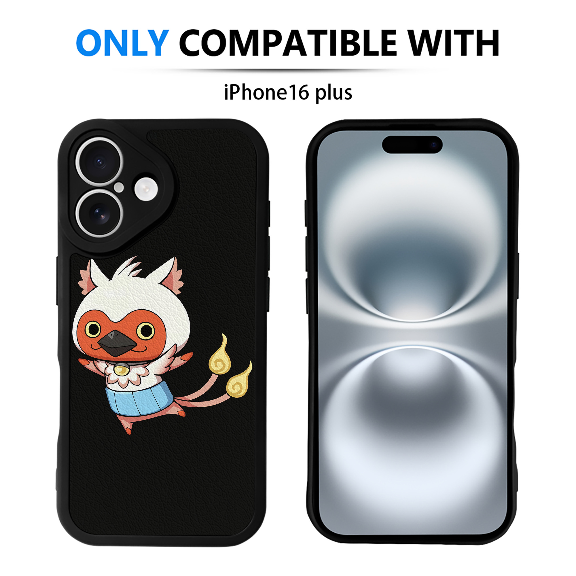 （画像用） 妖怪ウォッチ Yo-kai Watch 【iPhone 16シリーズ対応】シリコンスマホケース（レザー調） 材質：シリコン